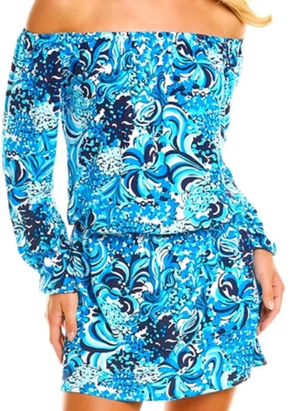Lilly Pulitzer Lana Skort Romper Resort White Mermazing Size XS